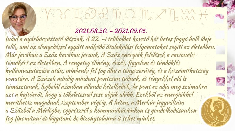 heti horoszkóp